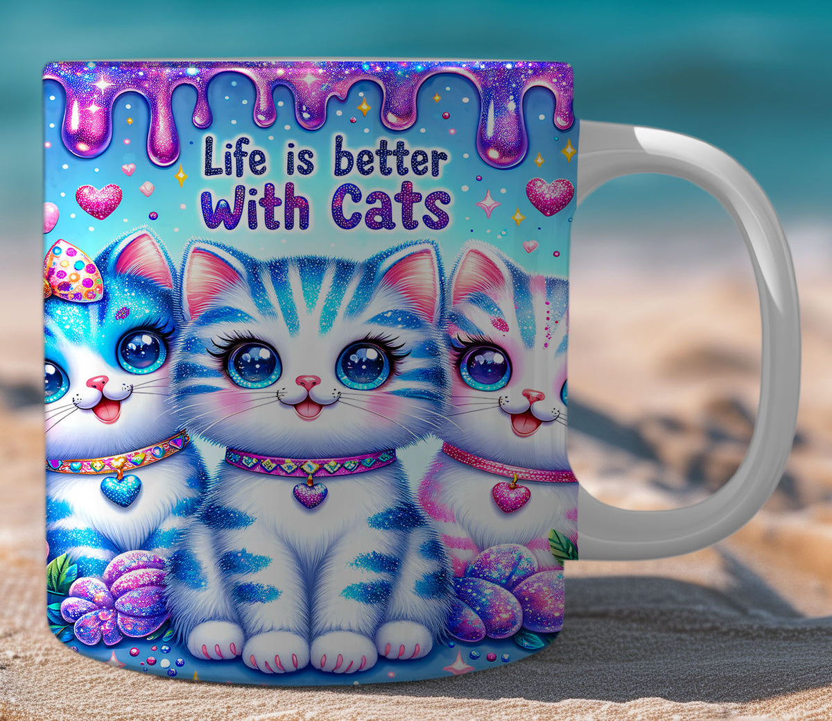 Mugs Life Better With Cats 2