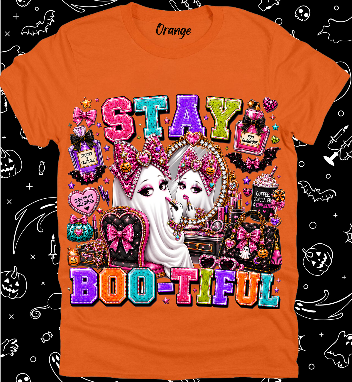 Halloween Preppy Rhinestone Tee Collection 3