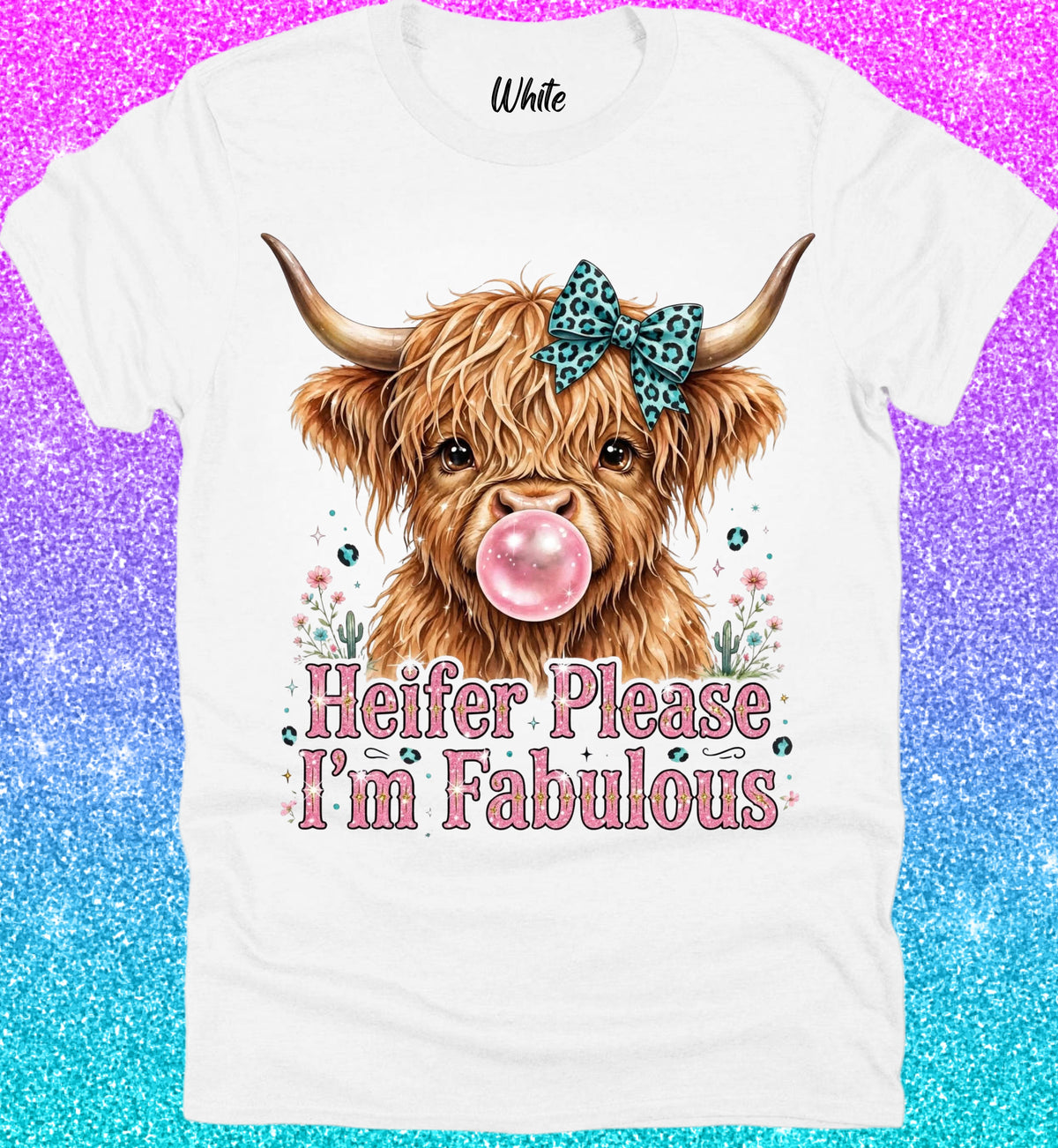 Highland Cow Tee Collection 1