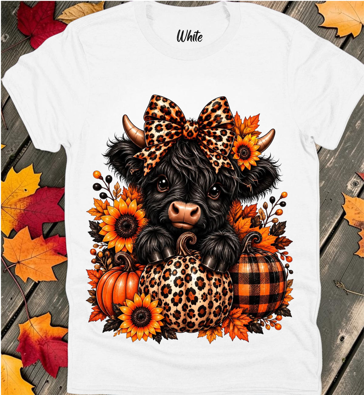 Highland Cow Tee Collection 11