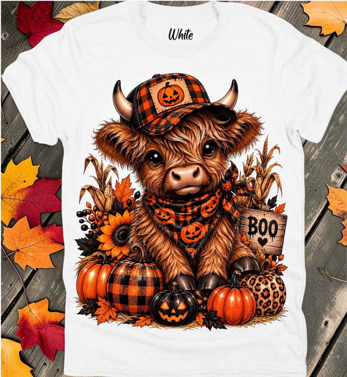 Highland Cow Tee Collection 12