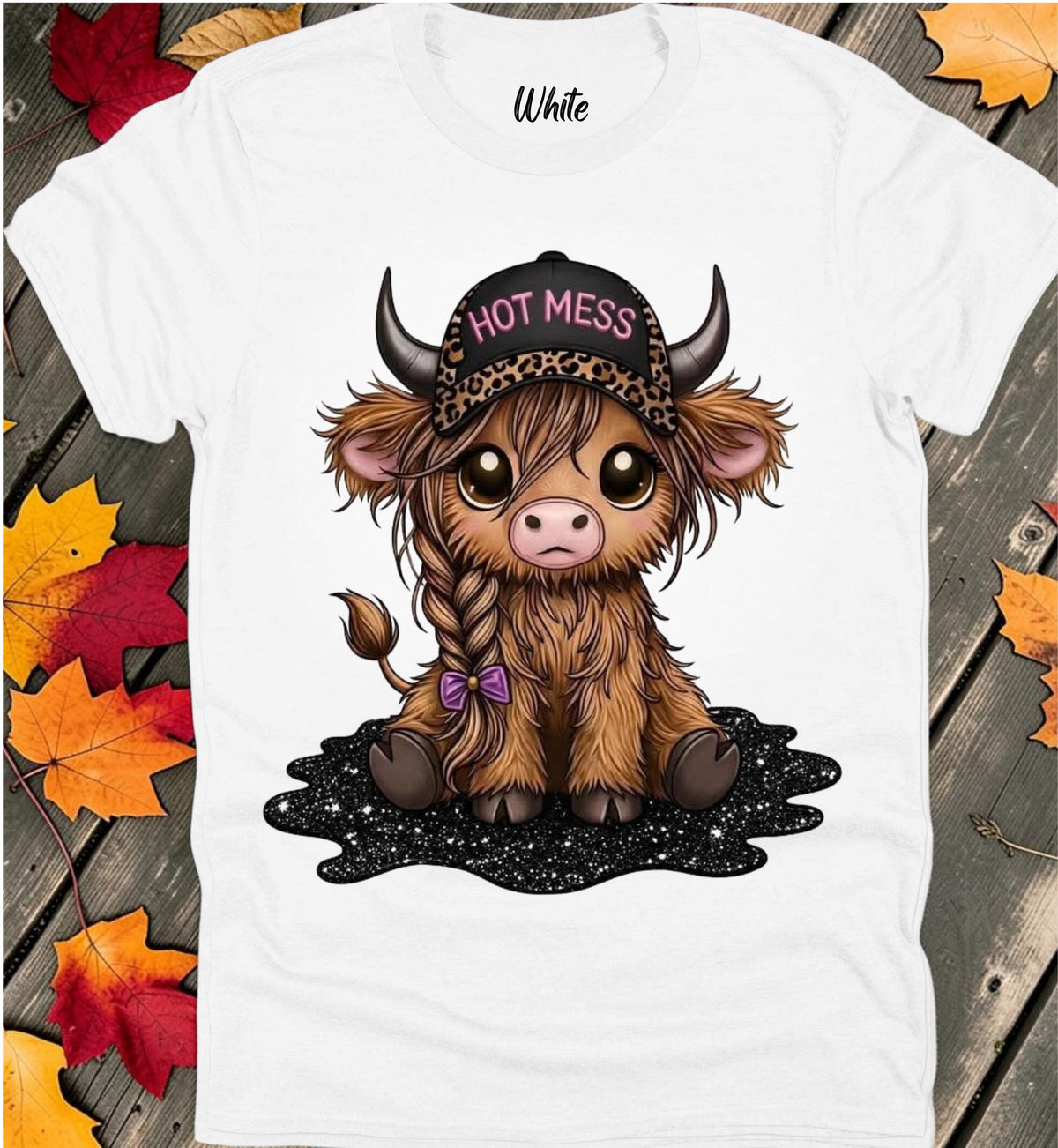 Highland Cow Tee Collection 13