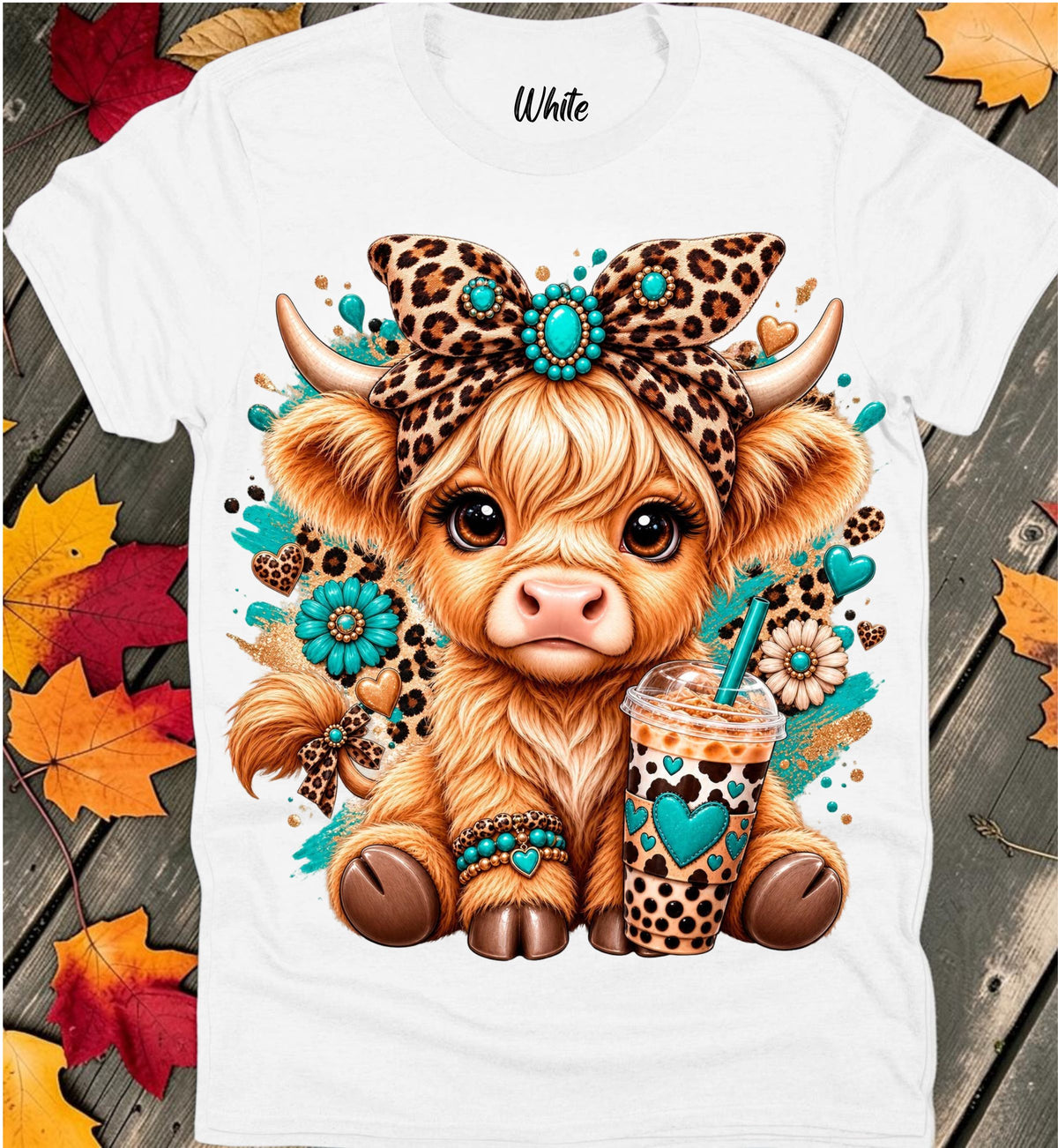 Highland Cow Tee Collection 15