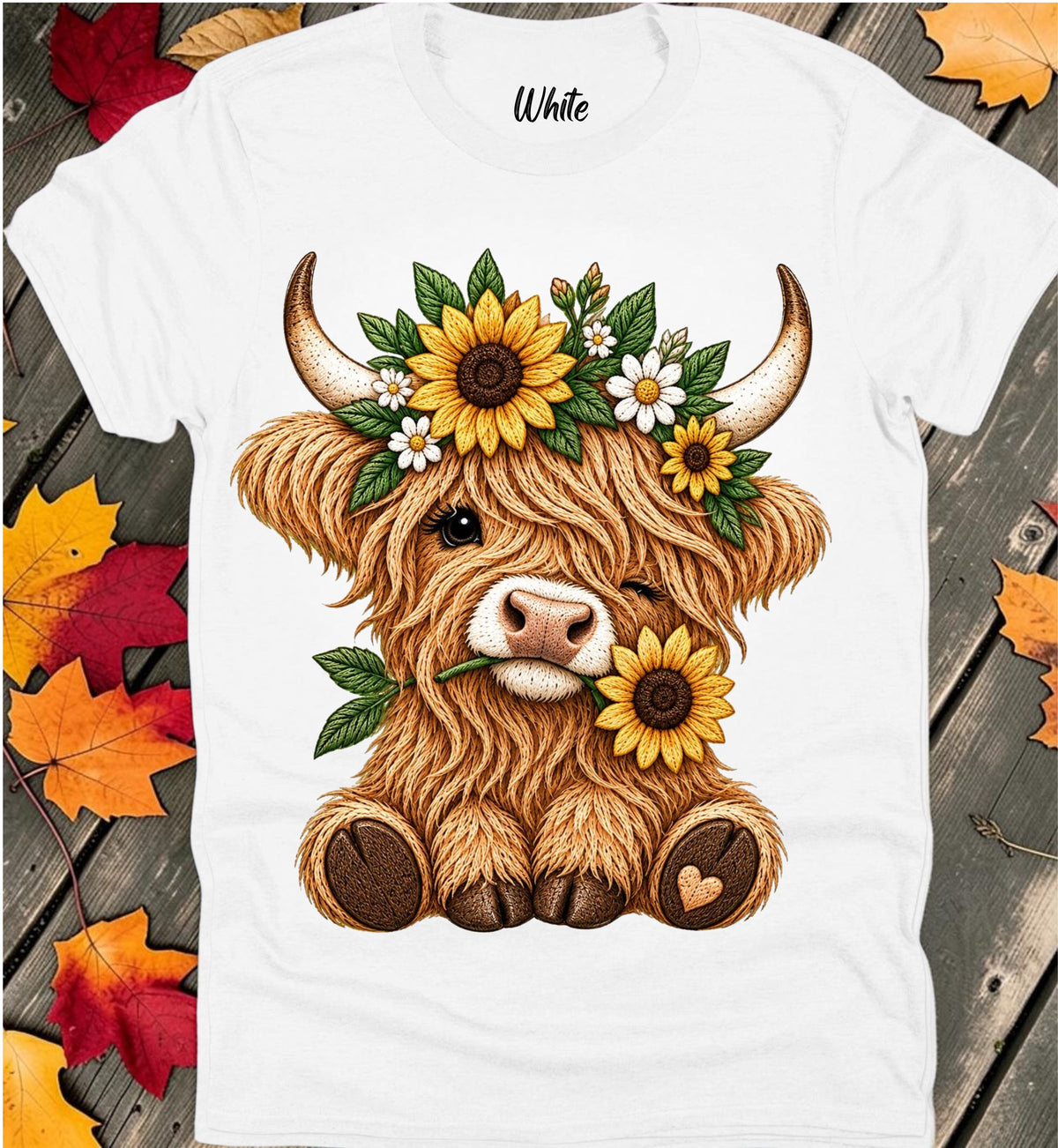 Highland Cow Tee Collection 16