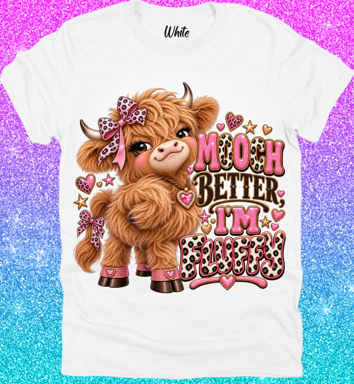 Highland Cow Tee Collection 26