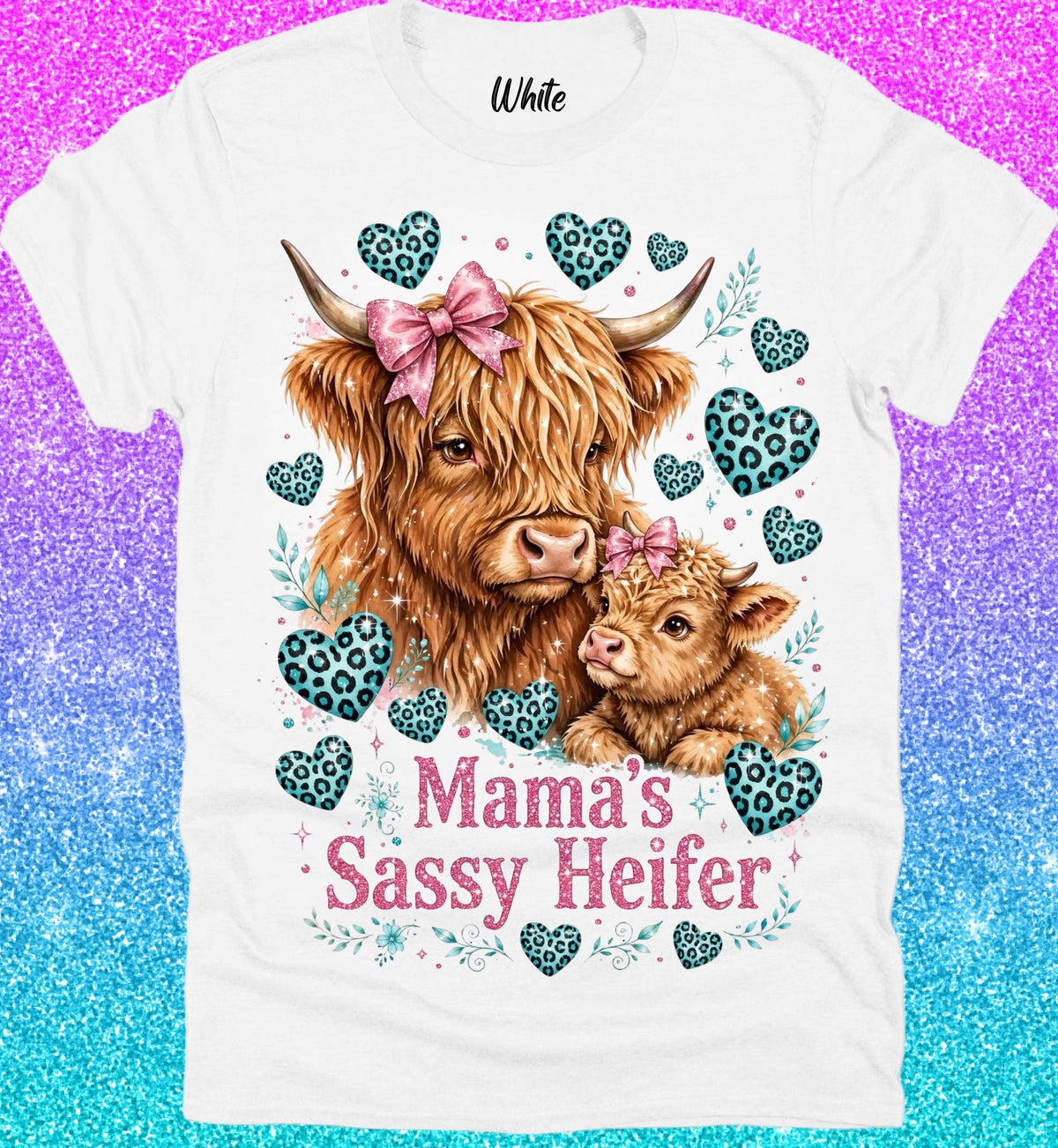 Highland Cow Tee Collection 32