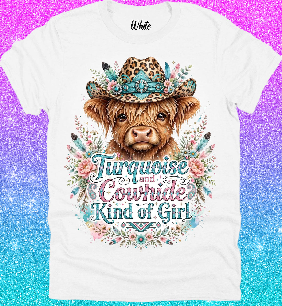Highland Cow Tee Collection 33