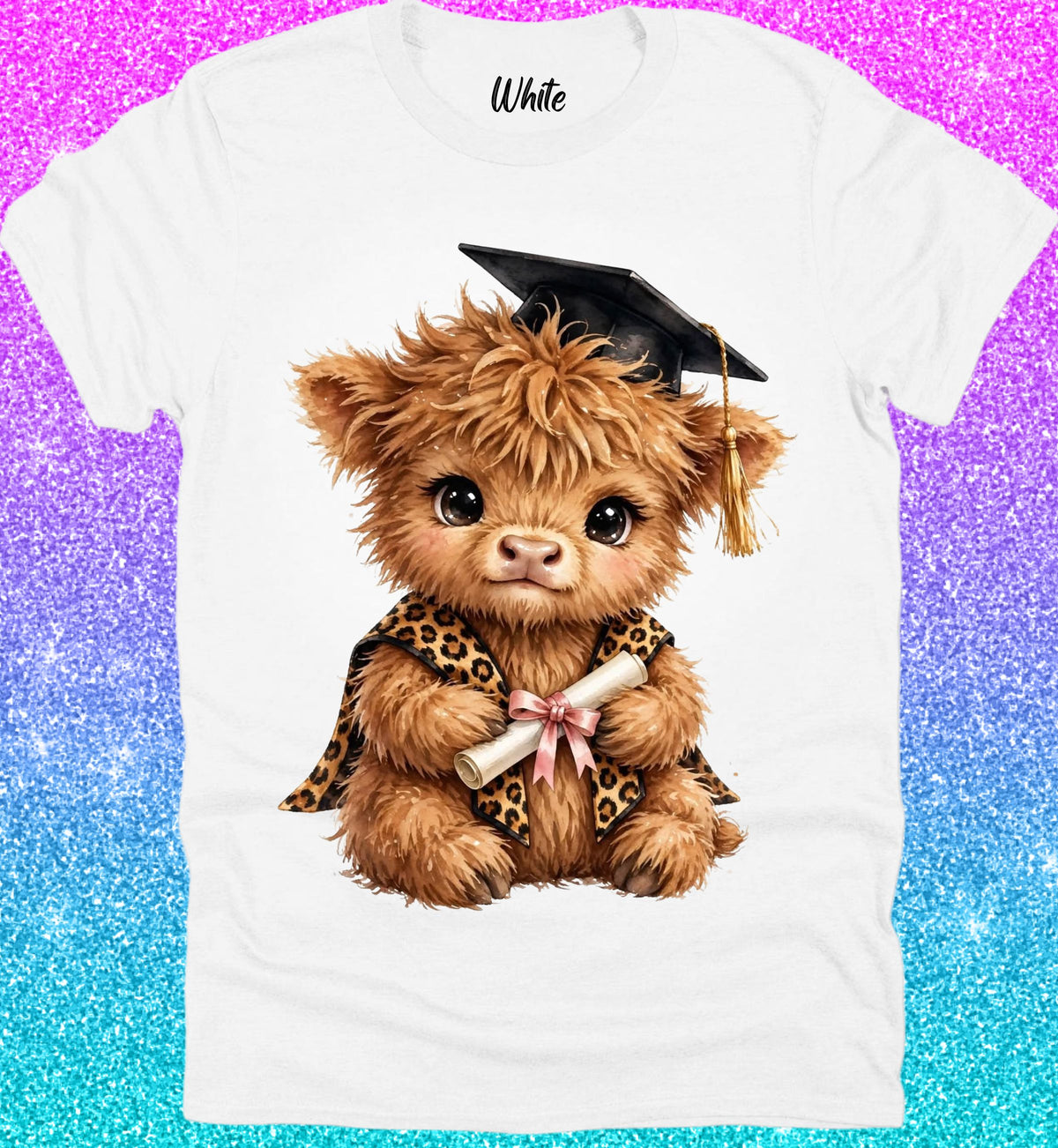 Highland Cow Tee Collection 37