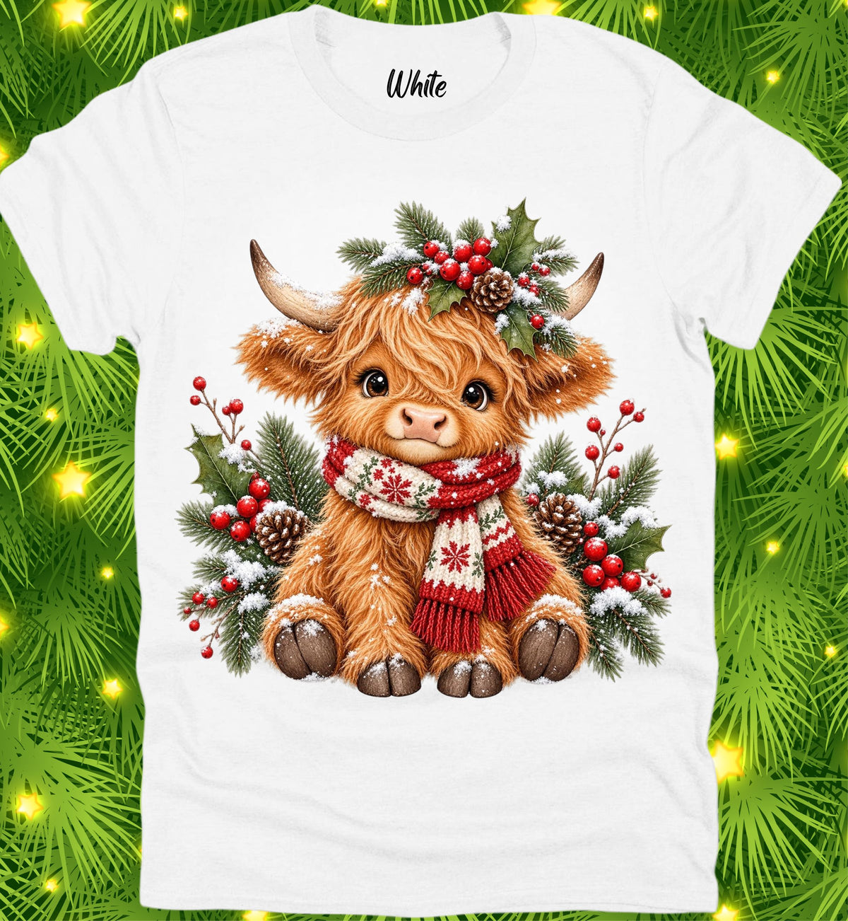 Highland Cow Tee Collection 42