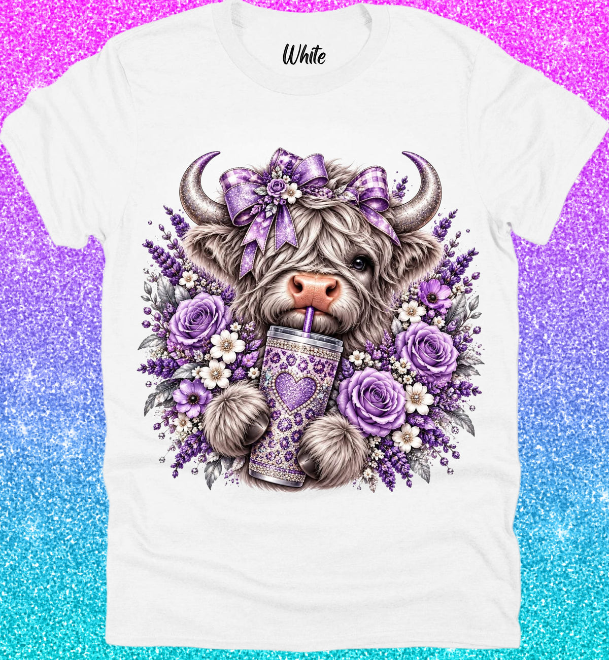 Highland Cow Tee Collection 50