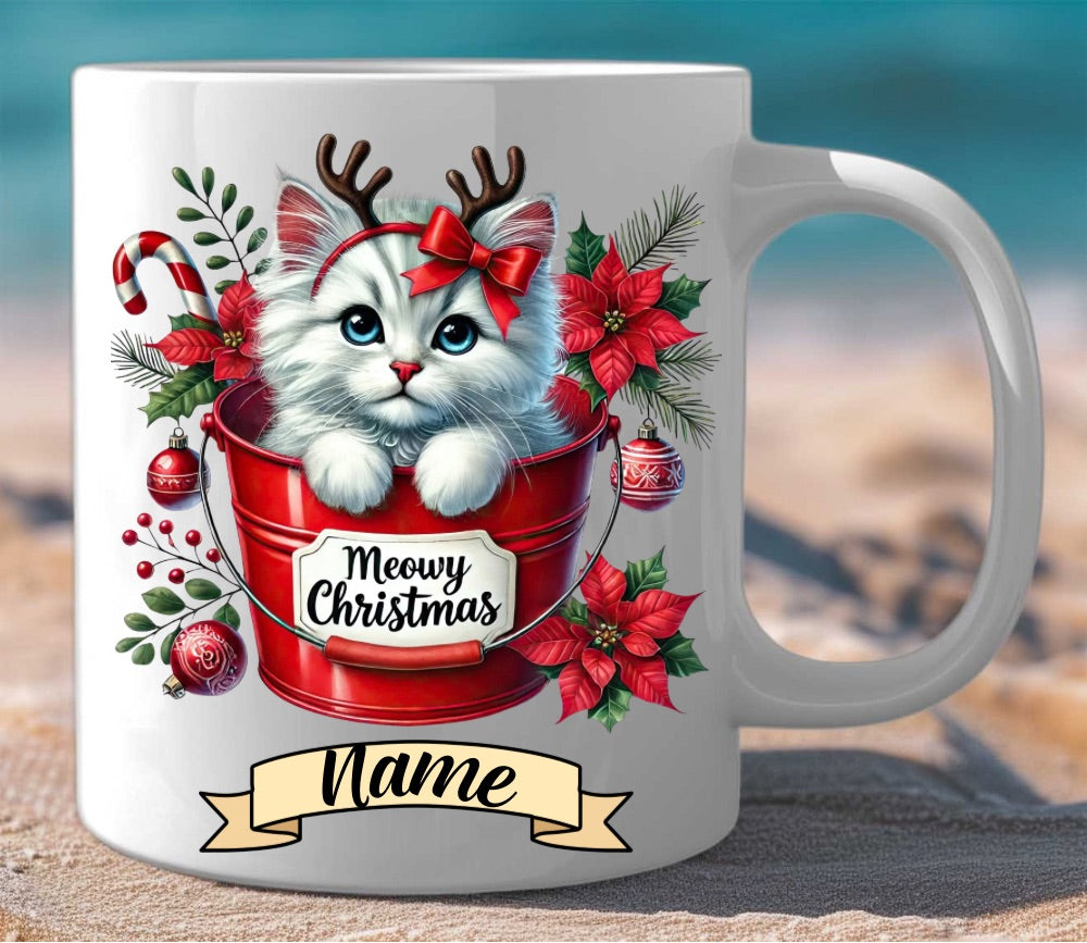 Mug Merry Christmas Kitten