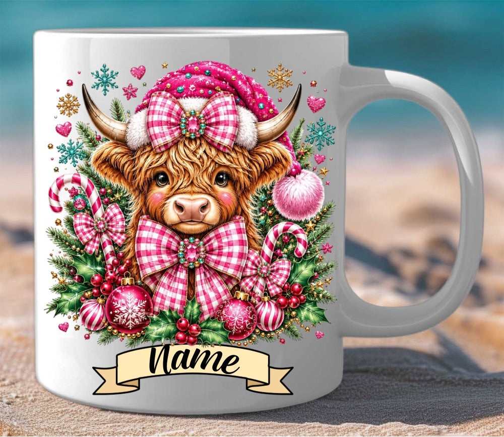 Mug Pink Christmas