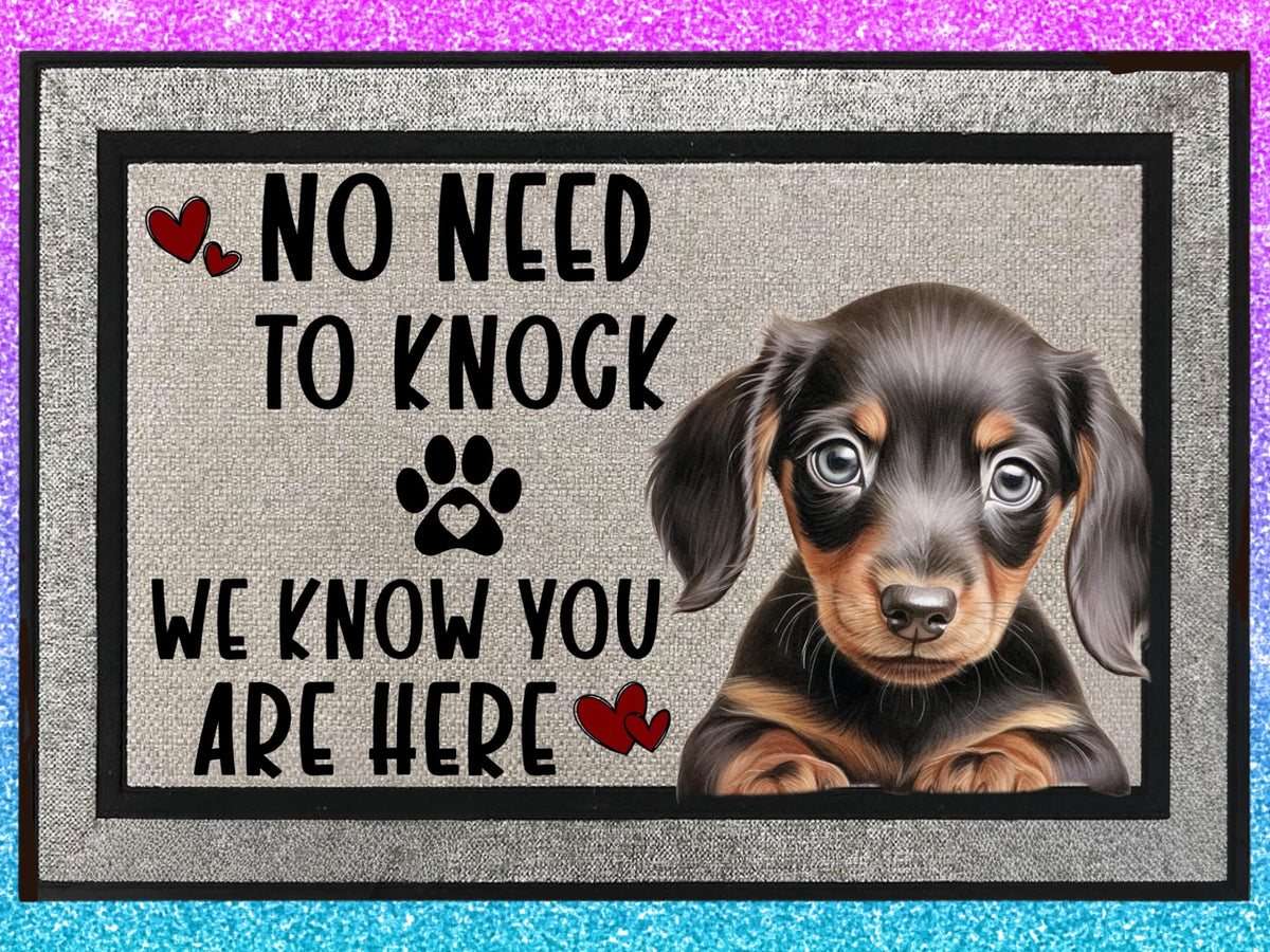 Welcome Mat Doxie