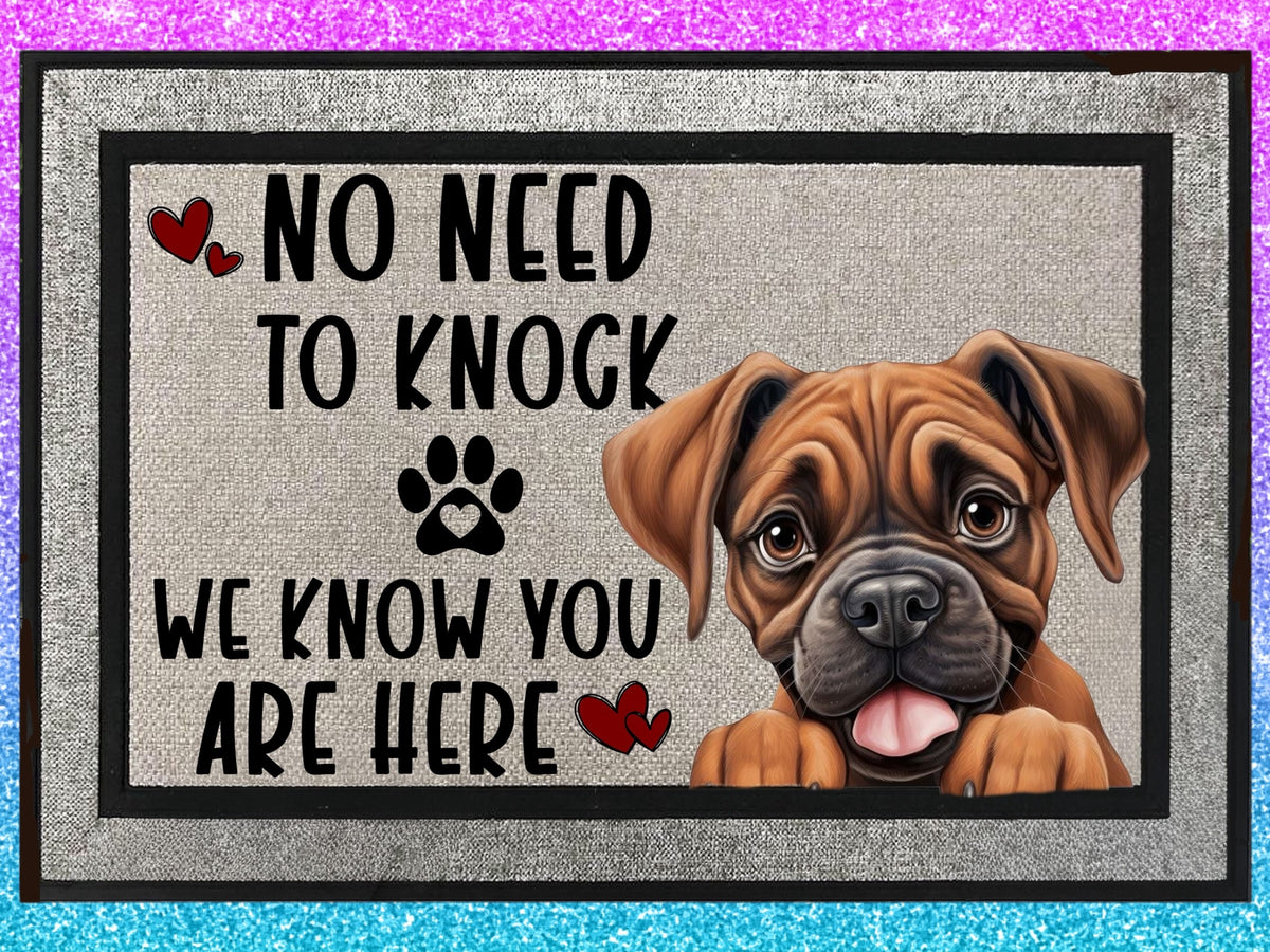Welcome Mat Boxer