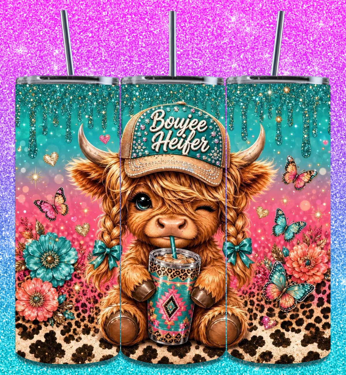 Tumbler Collection Highland Cows