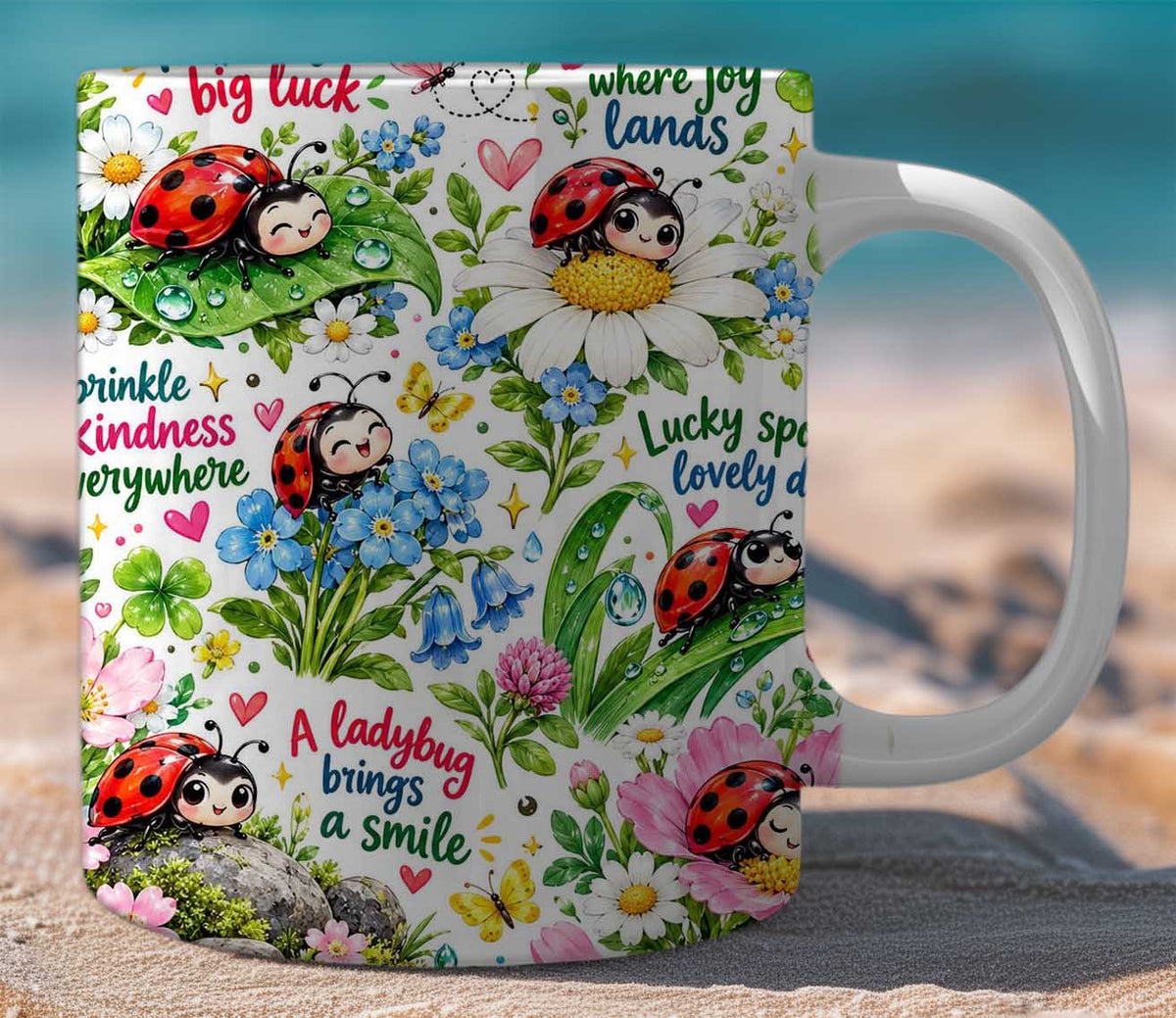 Mug Gift Set Lady Bugs