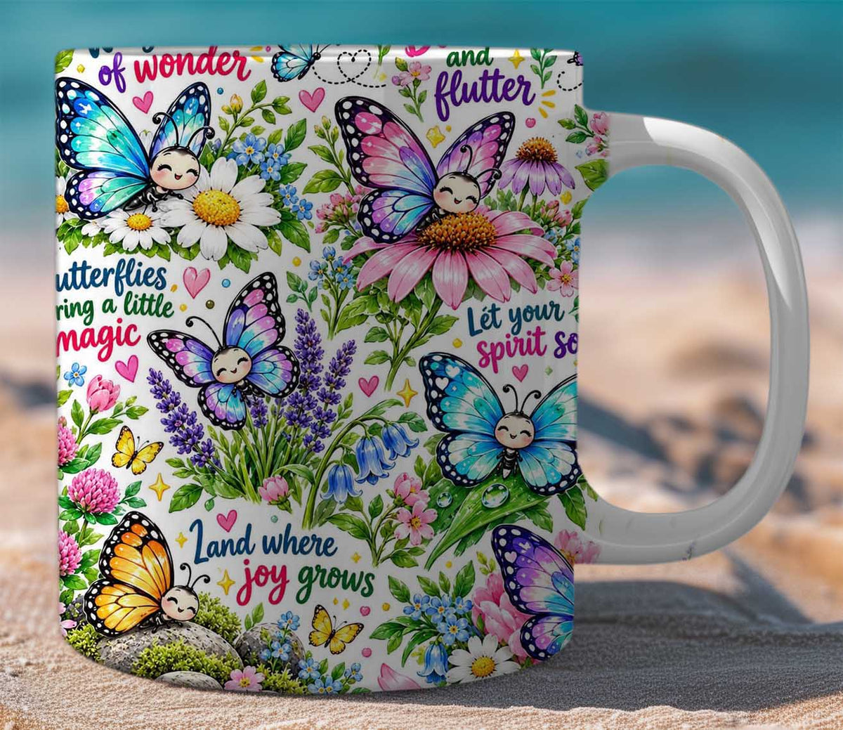 Mug Gift Set Butterflies