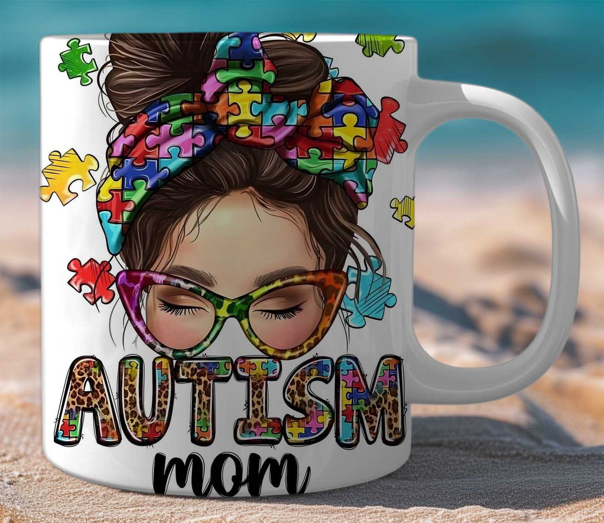 Mug Gift Set Autism Mom