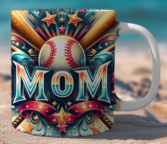 Mug Gift Set Baseball Mom 2