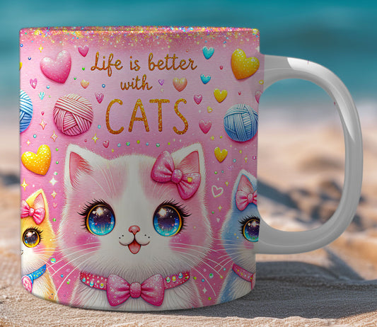 Mugs Life Better With Cats 13