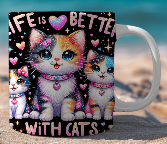 Mugs Life Better With Cats 14