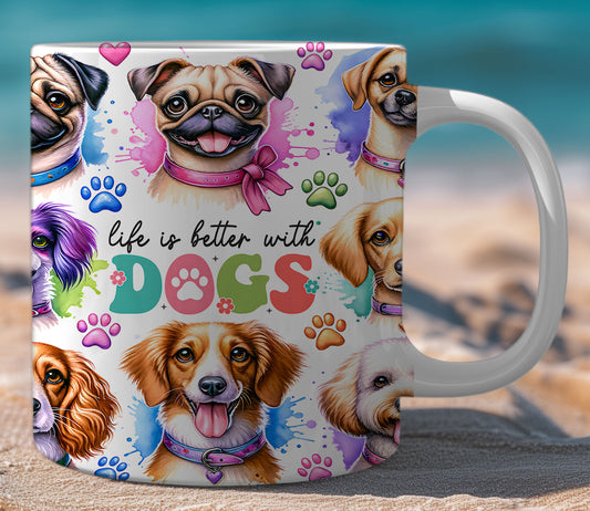 Mugs Life Better With Dogs 1