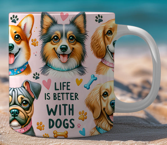 Mugs Life Better With Dogs 6
