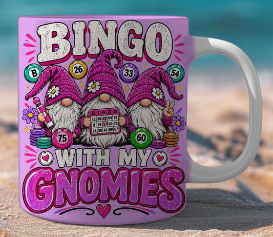 Mug Gift Set Bingo Gnomes