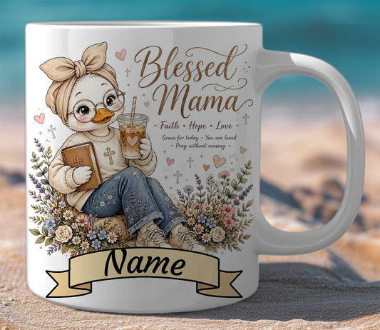 Mug Gift Set Blessed Mama