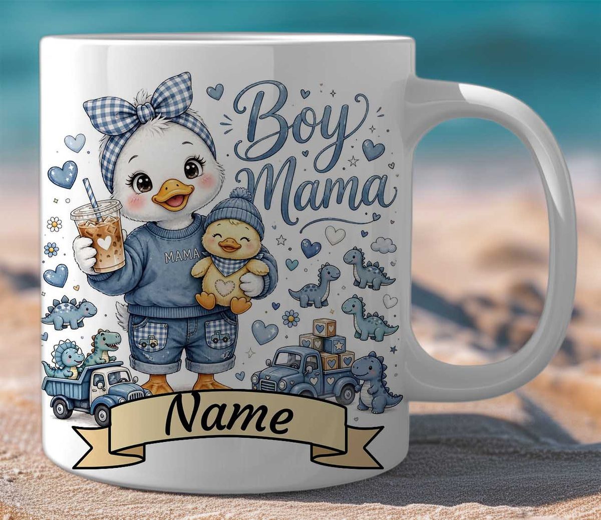 Mug Gift Set Boy Mama
