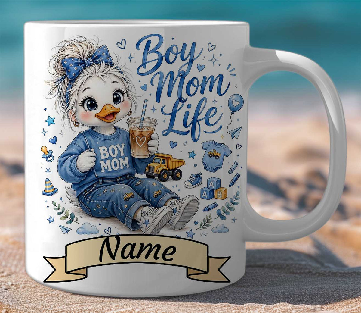 Mug Gift Set Boy Mom Life