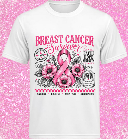 Breast Cancer Tee Collection 50