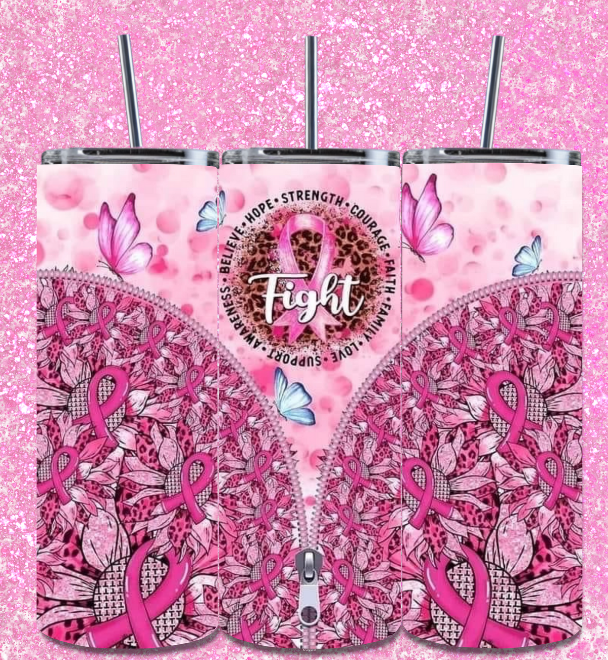 Breast Cancer Tumbler Collection 16