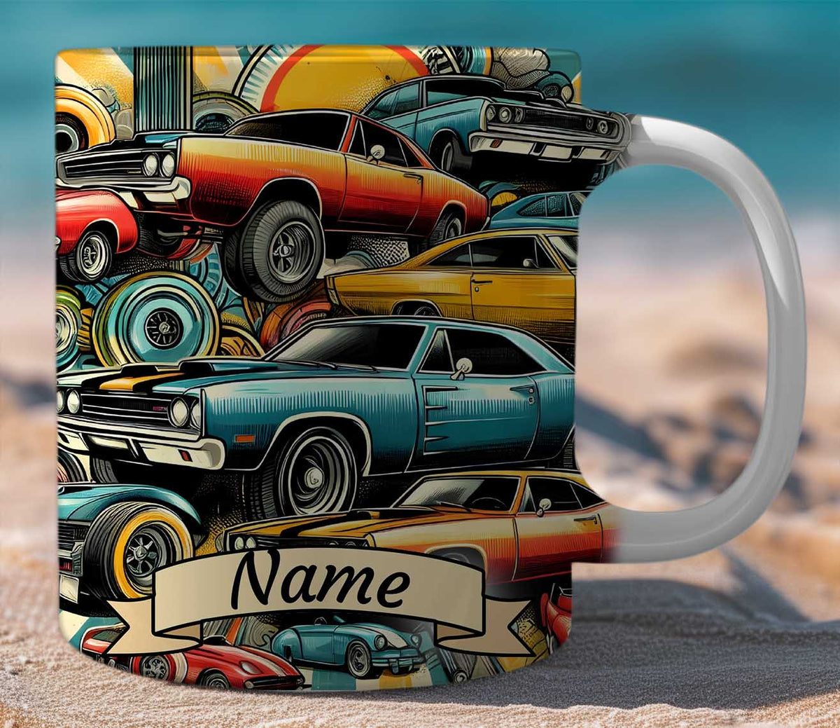 Mug Gift Set Cars