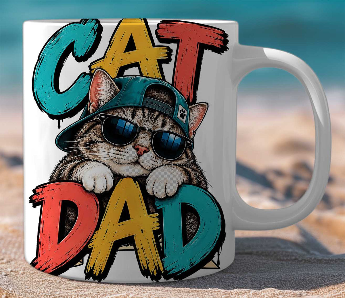 Mug Gift Set Cat Dad