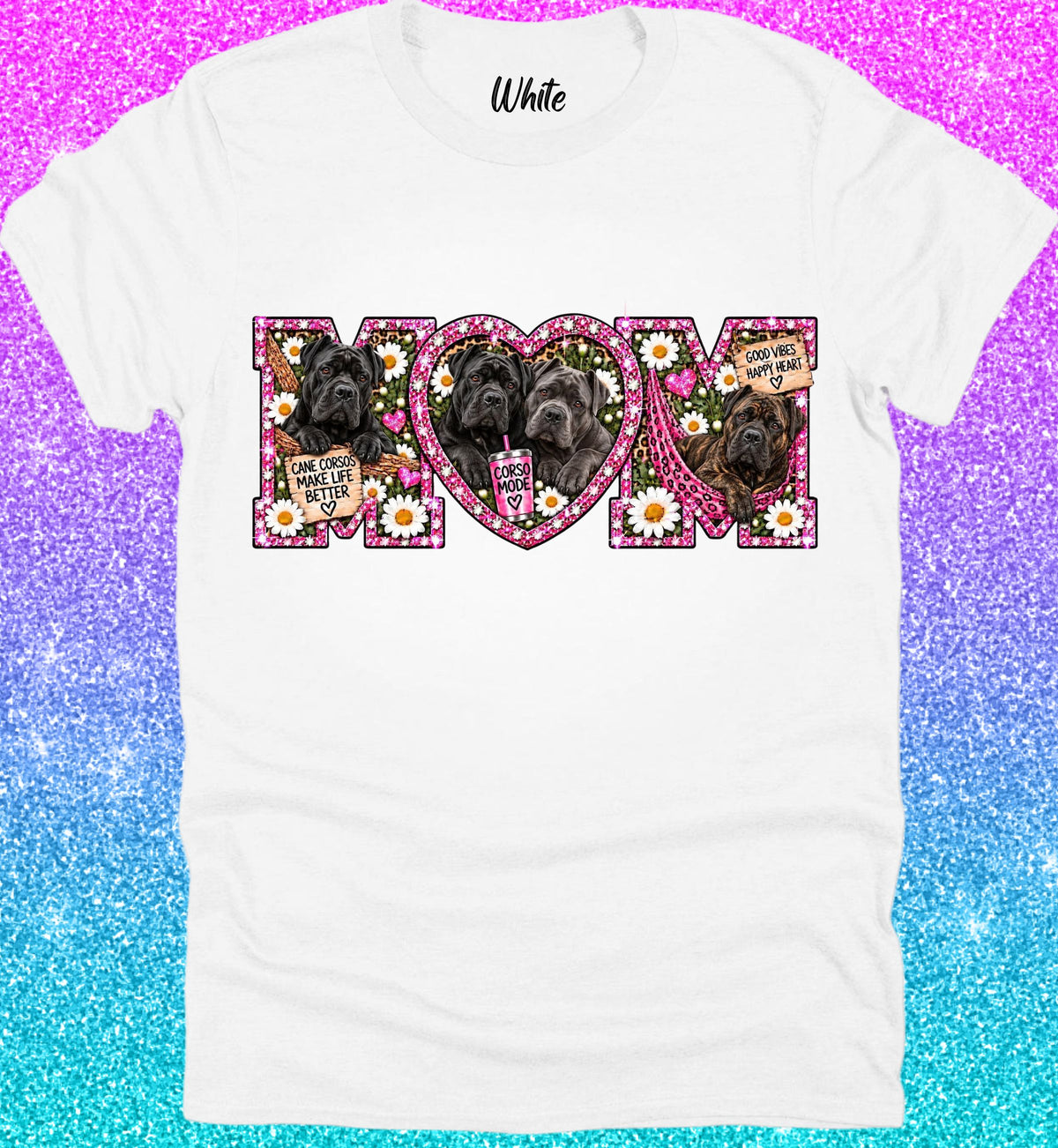 Dog Mom Tee Collection Cane Corso