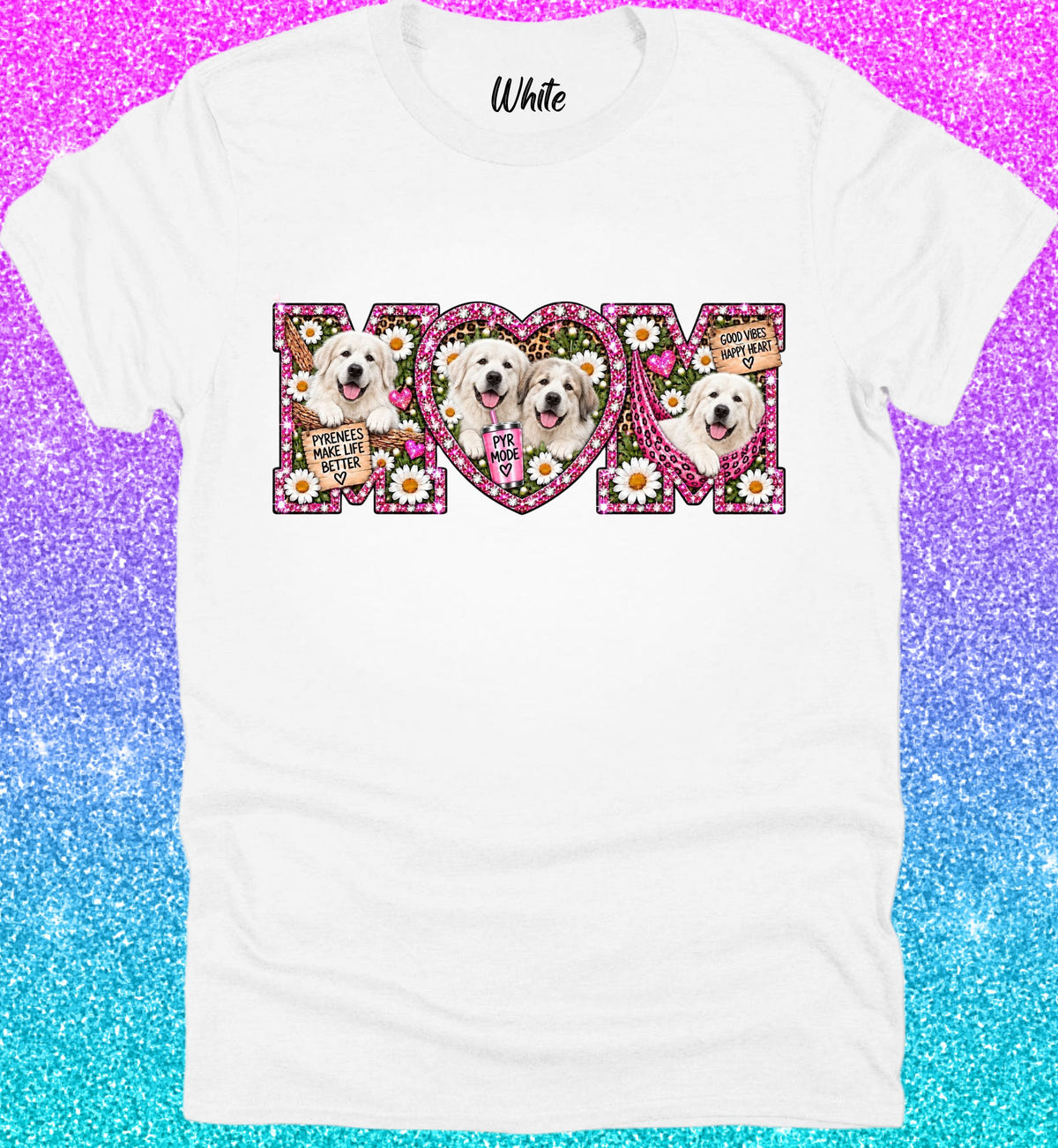 Dog Mom Tee Collection Pyrenees