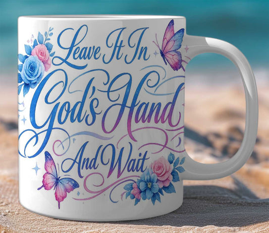 Mug Gift Set Leave It In Gods Hands