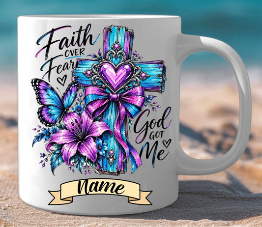 Mug Gift Set Faith Over Fear