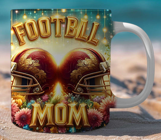 Mug Gift Set Football Mom 1