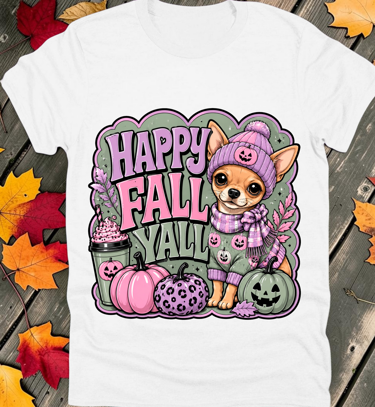 Fall Preppy Tee Collection 104