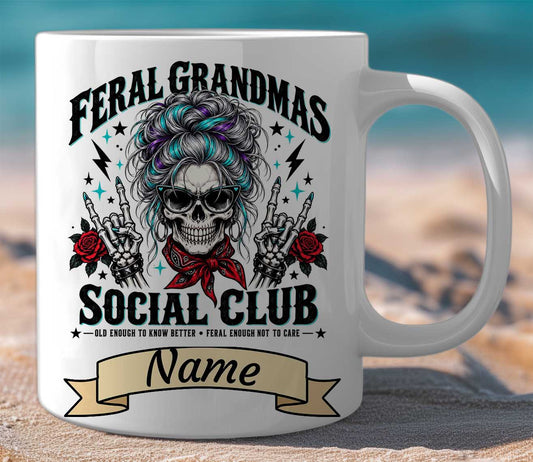Mug Gift Set Feral Grandmas