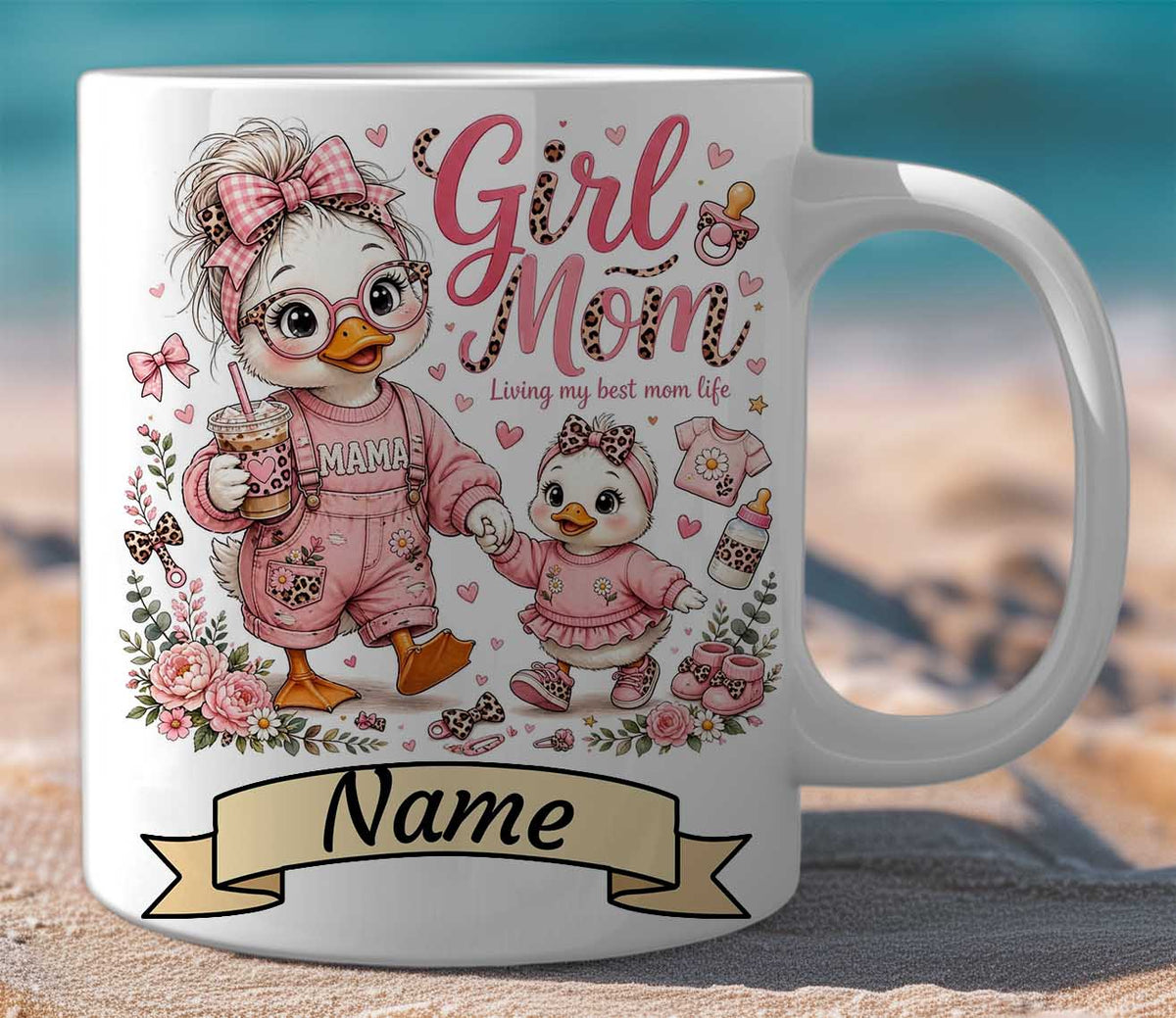 Mug Gift Set Girl Mom