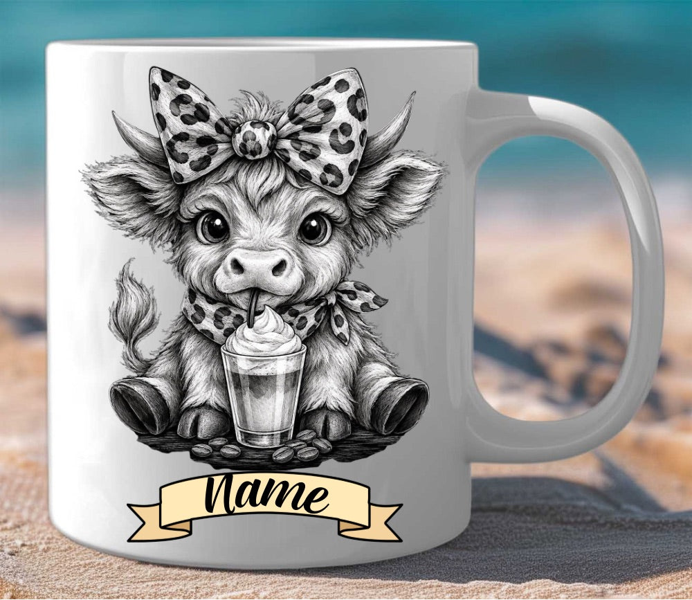 Mug Gift Set Highland Cow 1
