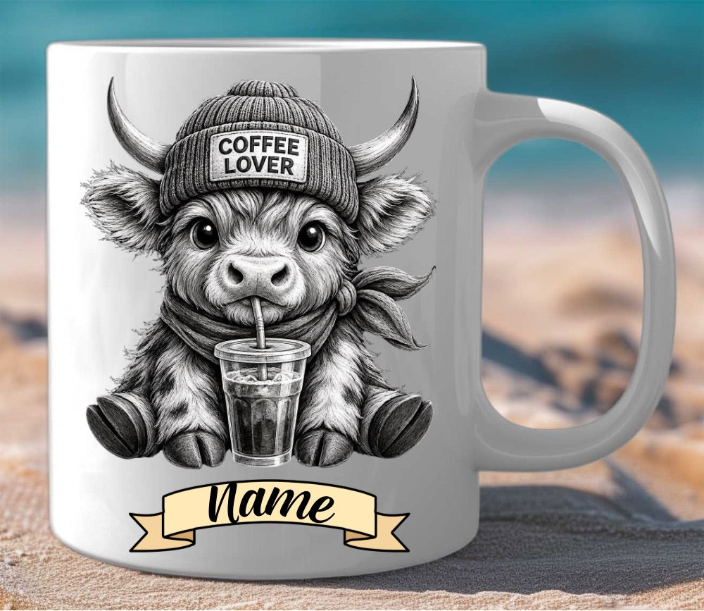 Mug Gift Set Highland Cow 2