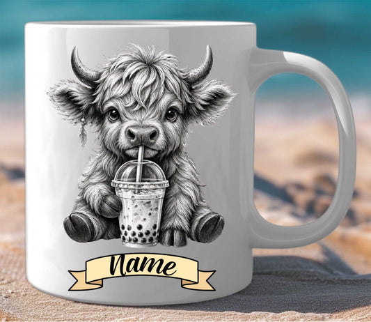 Mug Gift Set Highland Cow 6