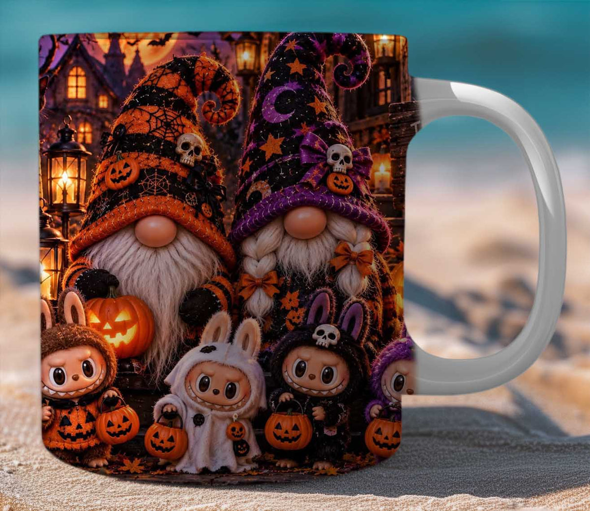 Mug Gift Set Halloween Gnome