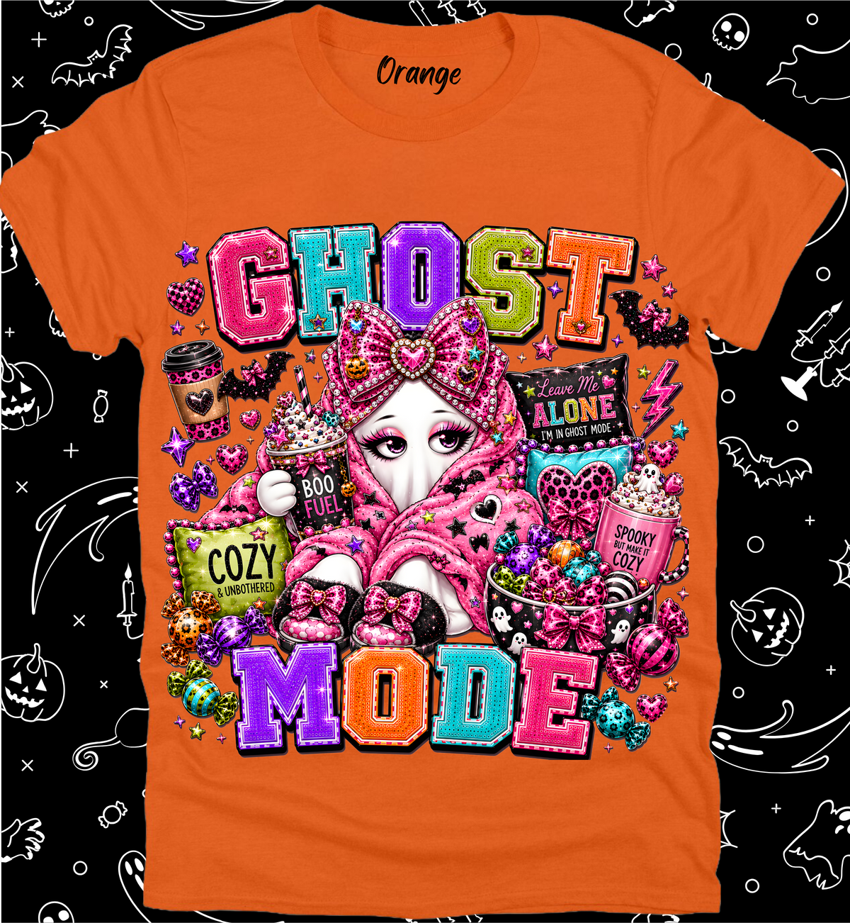 Halloween Preppy Rhinestone Tee Collection 36