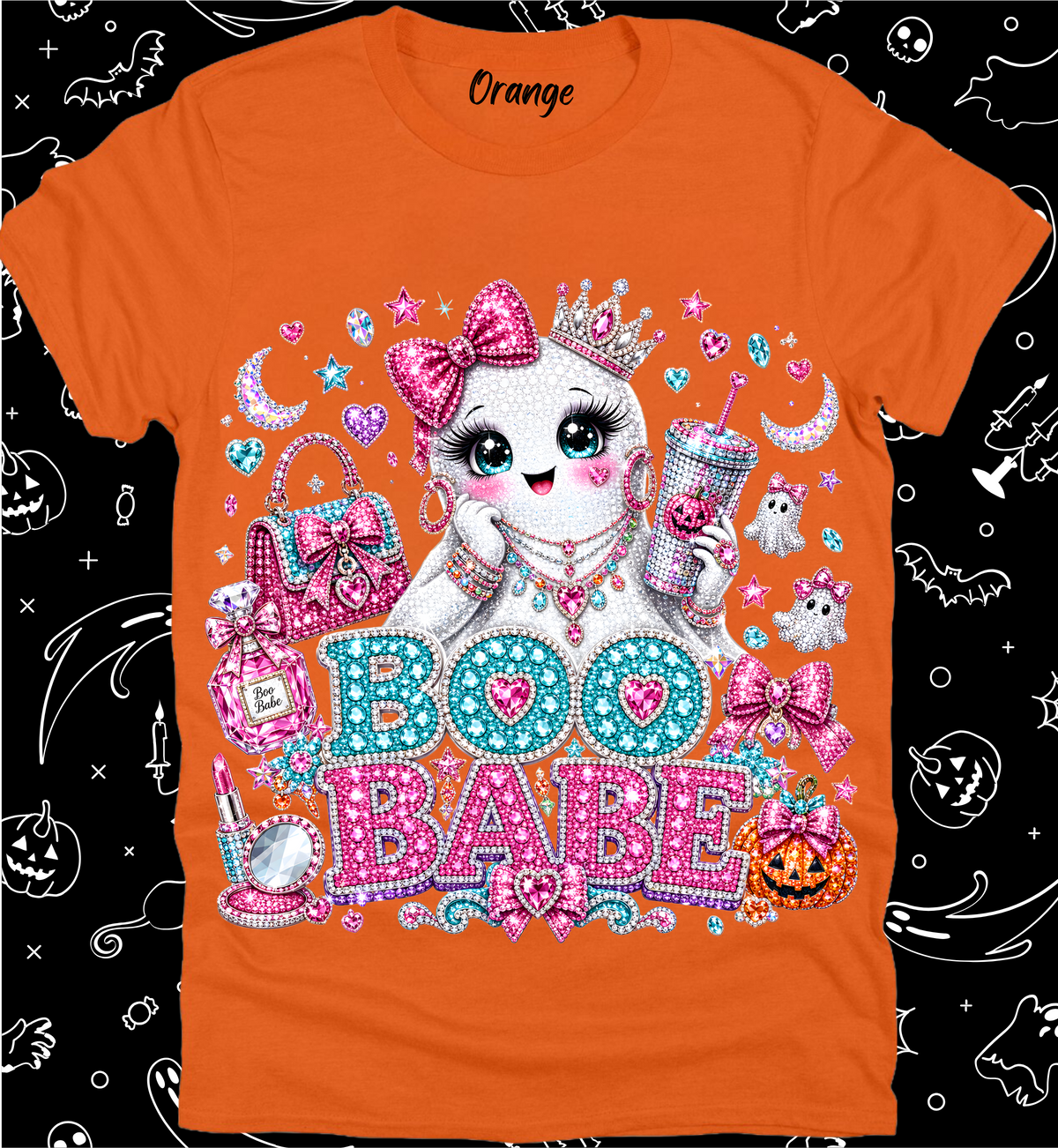 Halloween Preppy Rhinestone Tee Collection 4