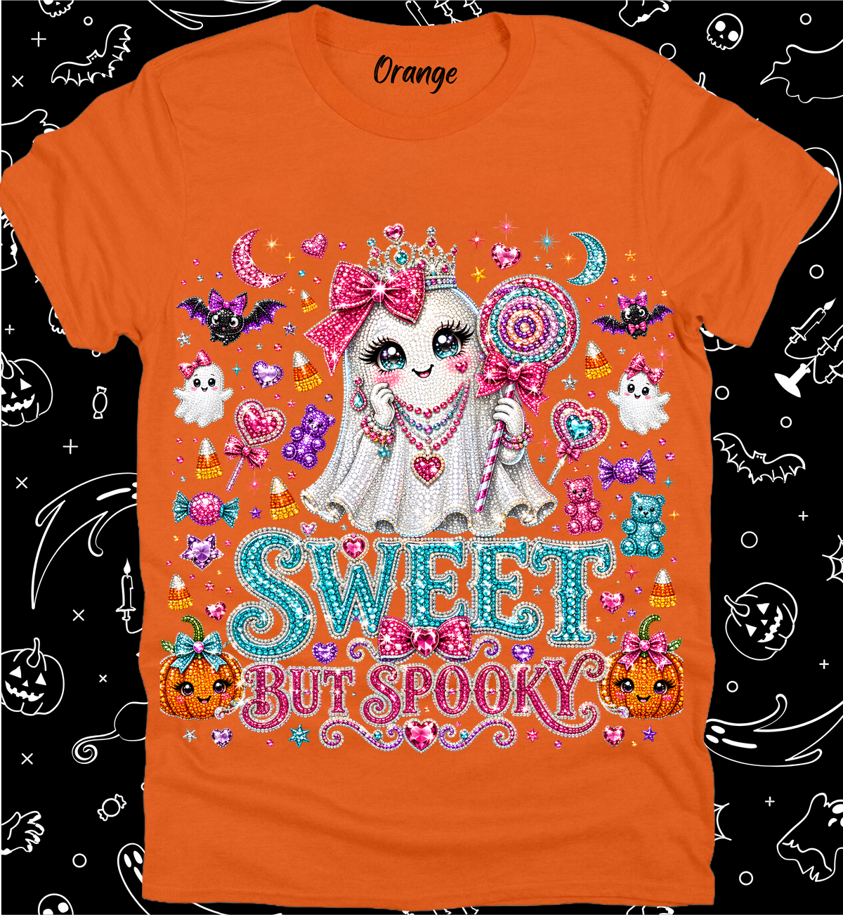 Halloween Preppy Rhinestone Tee Collection 2